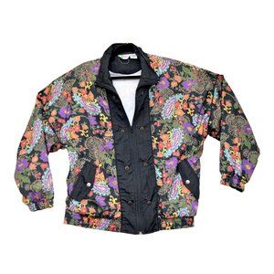 Vintage Bolo Spirit Windbreaker‎ Zip Up Jacket  Women's Size M 1980’s. 1990’s.